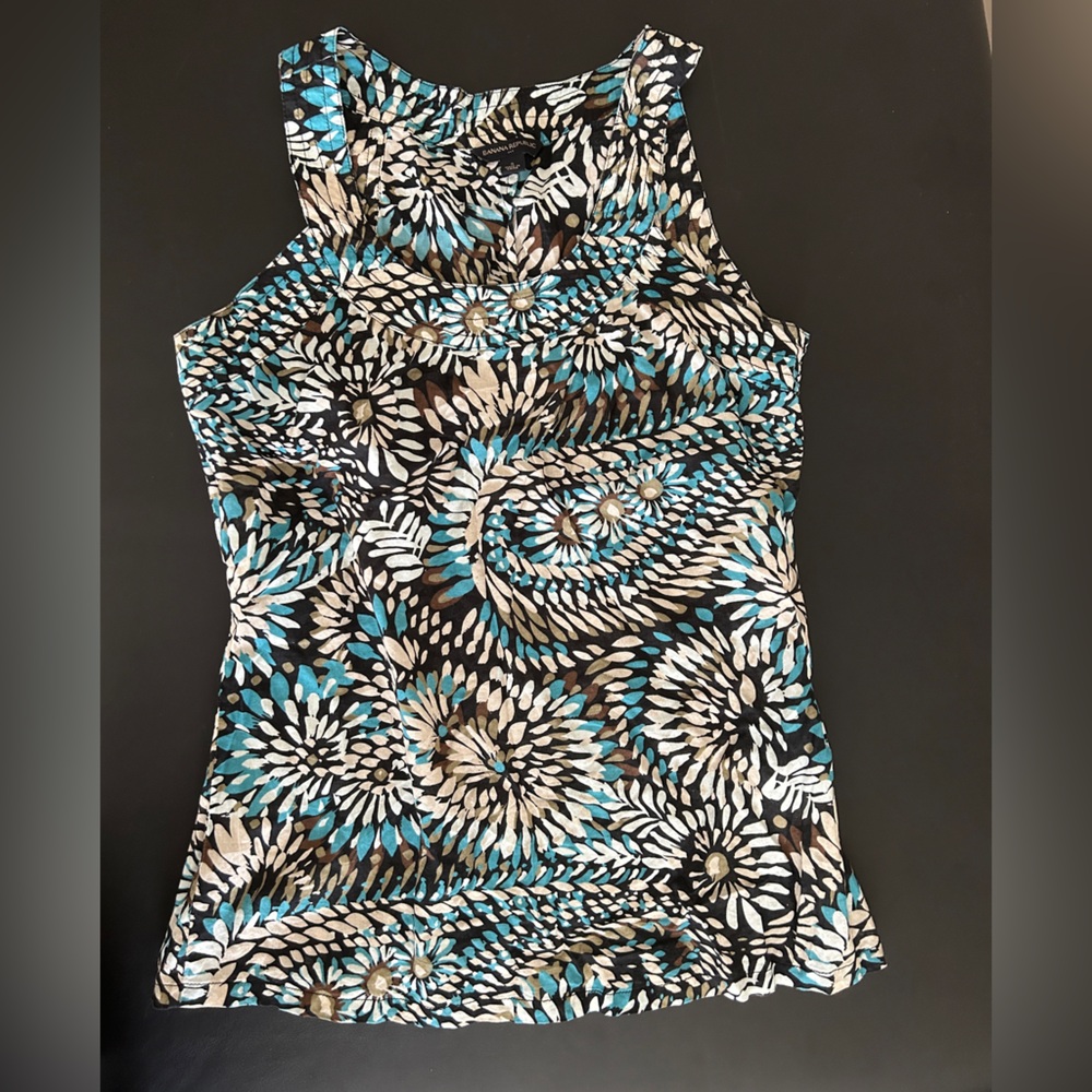 Banana Republic Abstract Print Skirt